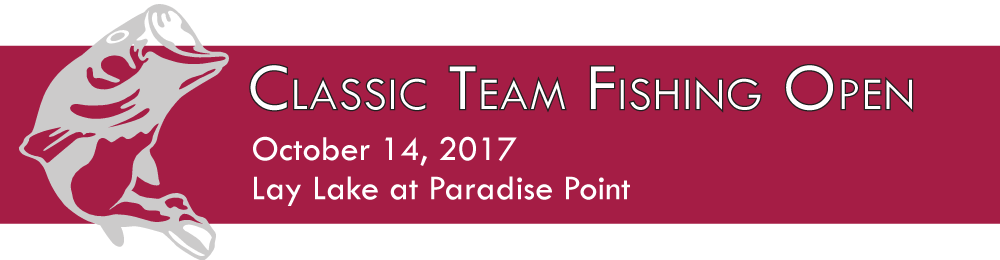 Classic Team Fishing Open, October 14, 2017, on Lay Lake at Paradise Point