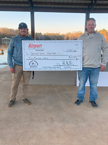 Wesley Gore and Ron Gore Lay Lake Open Winners